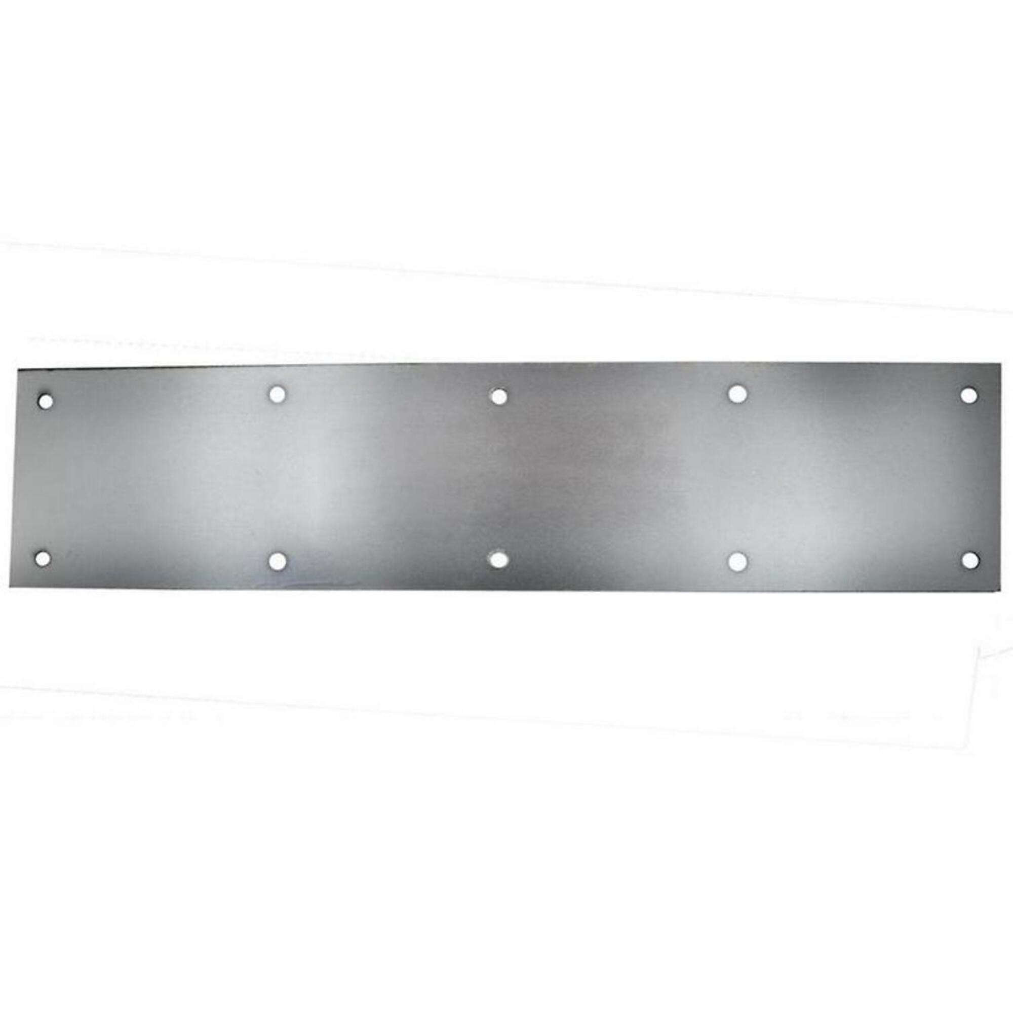 Trans Atlantic Stainless Steel Commercial Kick Plate — 10in. x 34in., Durable, Easy to Install, Model# GH-KP1034-US32D